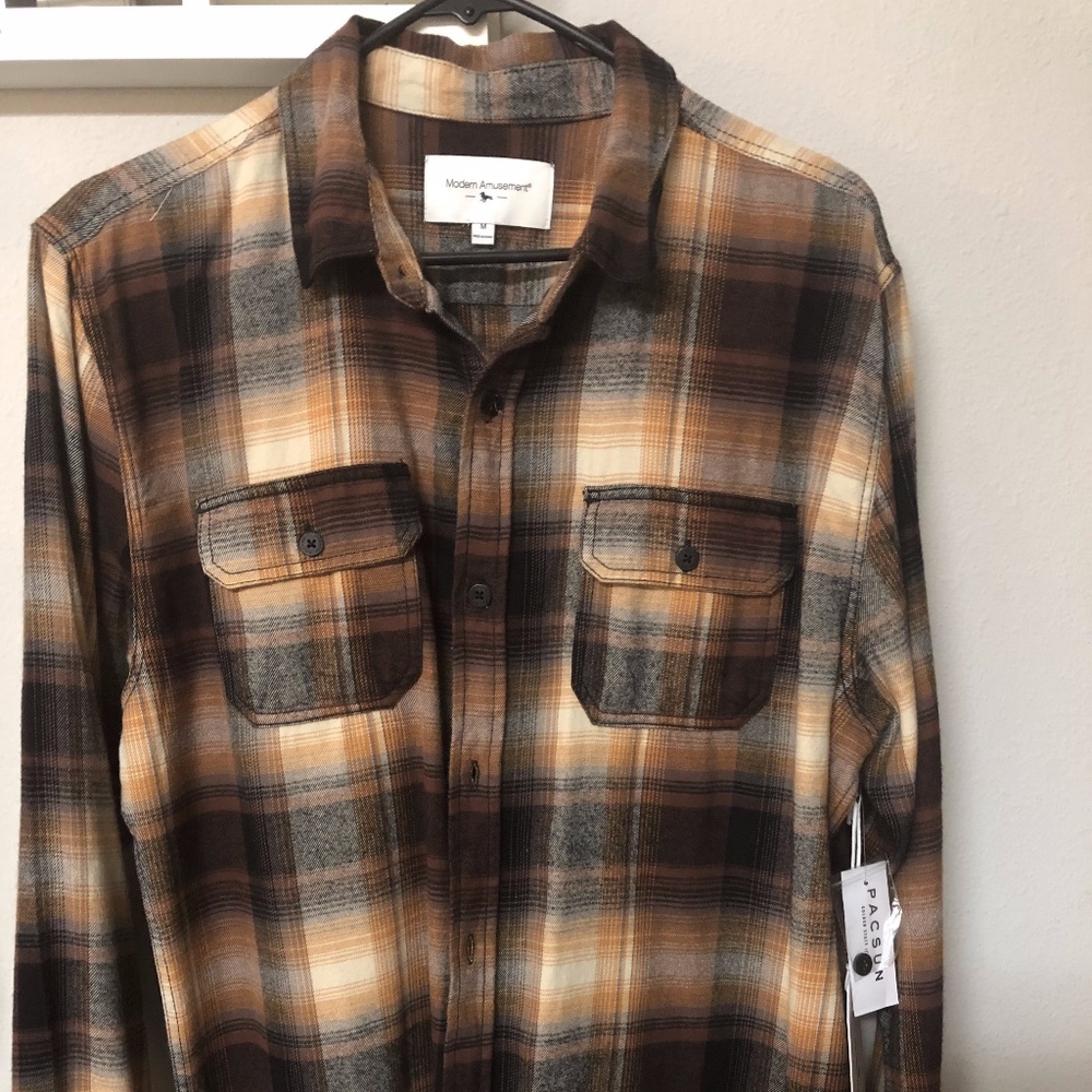 Modern Amusement Flannel Shirt